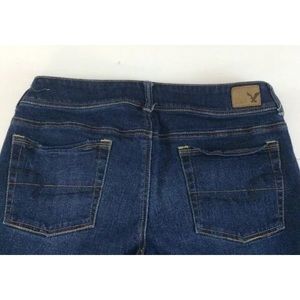 Womens American Eagle Kick Boot Jeans Sz 12 Short